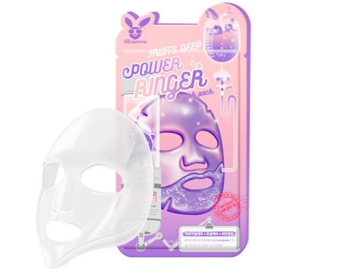 Elizavecca Тонизирующая тканевая маска для лица с фруктовыми экстрактами