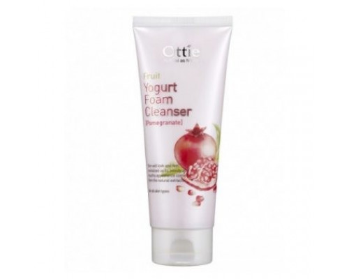 Клубничная пенка для жирной кожи Ottie Fruits Yogurt Foam Cleanser Strawberry