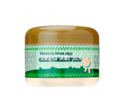 Elizavecca Лифтинг маска для лица 'Green Piggy Collagen'