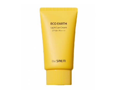 The SAEM Легкий солнцезащитный крем Eco Earth Light Sun Cream SPF50+ PA++++ 