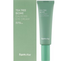 FarmStay Успокаивающий крем для глаз с экстрактом чайного дерева Tea Tree Biome Calming Eye Cream, 50 ml 