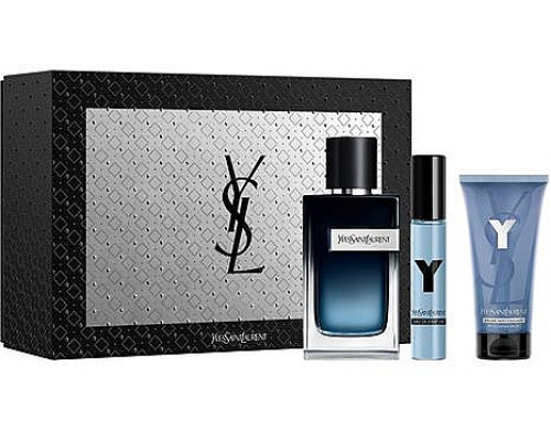 Yves Saint Laurent Y Yves Saint Laurent Y Pour Homme Set (edp/100ml + edp/mini/10ml + aft-sh balm/50ml)