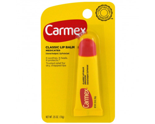 Carmex Classic Lip Balm - Лечебный бальзам для губ 10 г 