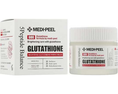 MEDIPEEL Осветляющий крем Bio Intense Glutathione, 50 г