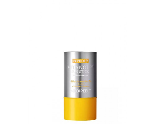 MEDIPEEL Солнцезащитный стик Peptide 9 Vitanol Pro SPF50+ PA++++, 23 г