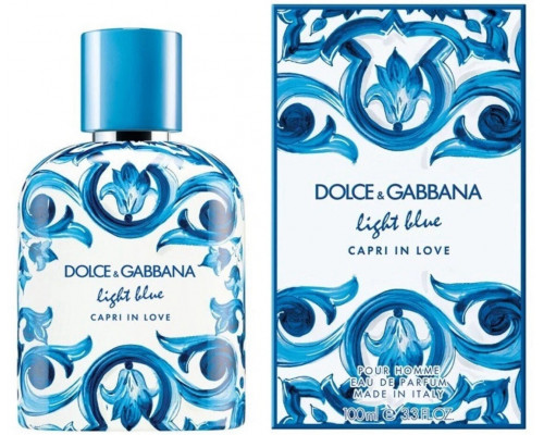 D&G Light Blue Capri In Love for Men EDP