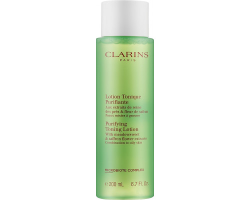 CLARINS Lotion Tonique Purifiante Очищающий тоник для комбинированной и жирной кожи